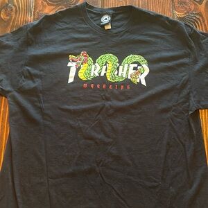 Thrasher Aztec Black UNISEX Tee Shirt - XL